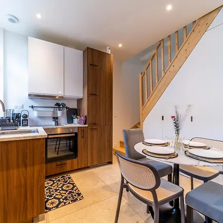 La Courette - Train Station - Center - Wifi - Netflix Appartement Tourcoing