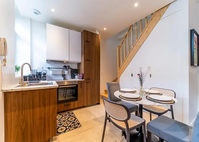 La Courette - Train Station - Center - Wifi - Netflix Appartement Tourcoing